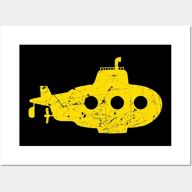 yellow submarine Wall Art by quardo